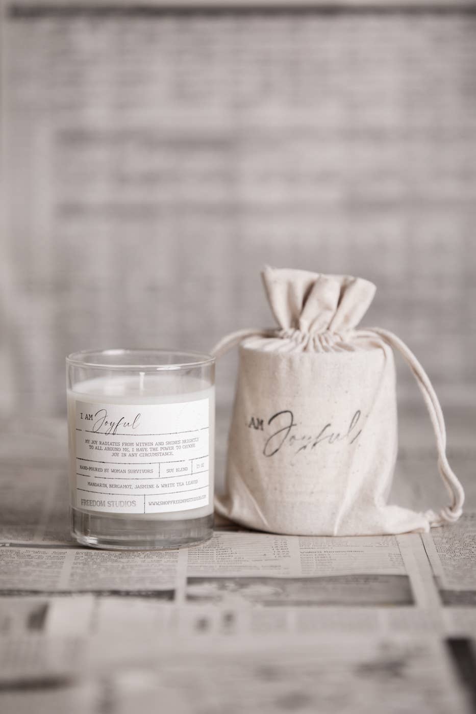 I AM Joyful - 7.5 oz Candle