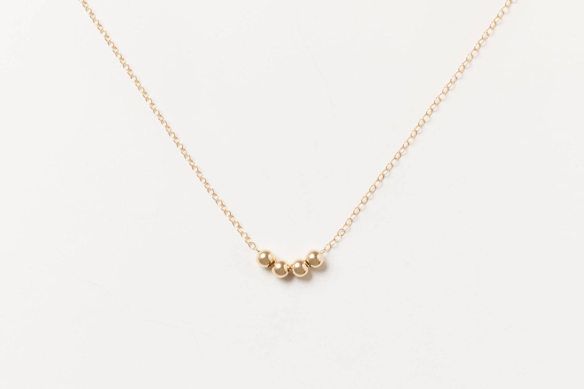 Sphere Necklace | Gold Fill