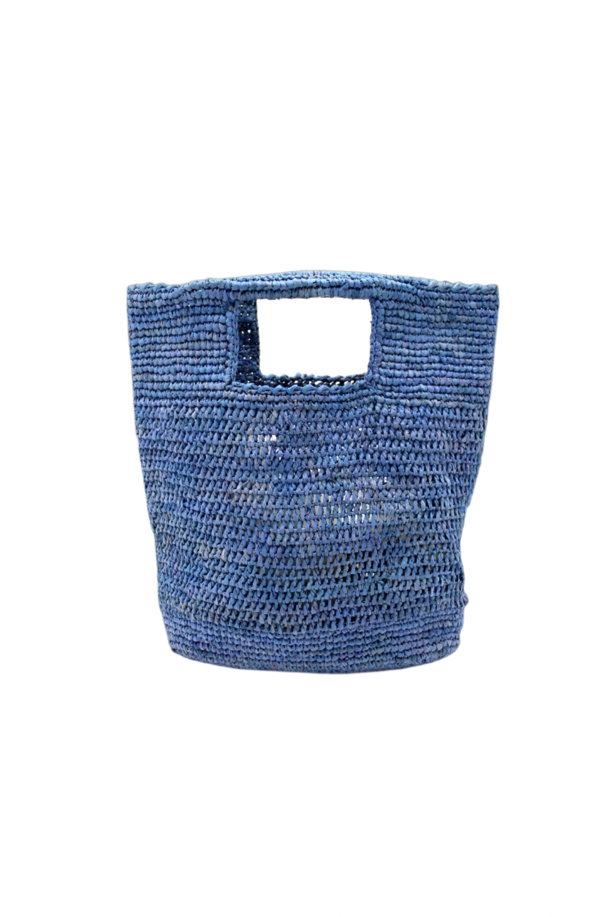 Mini ConCon Crochet Petite Straw Basket