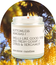 Load image into Gallery viewer, Bottomless Mimosas (Citrus &amp; Bergamot) Candle

