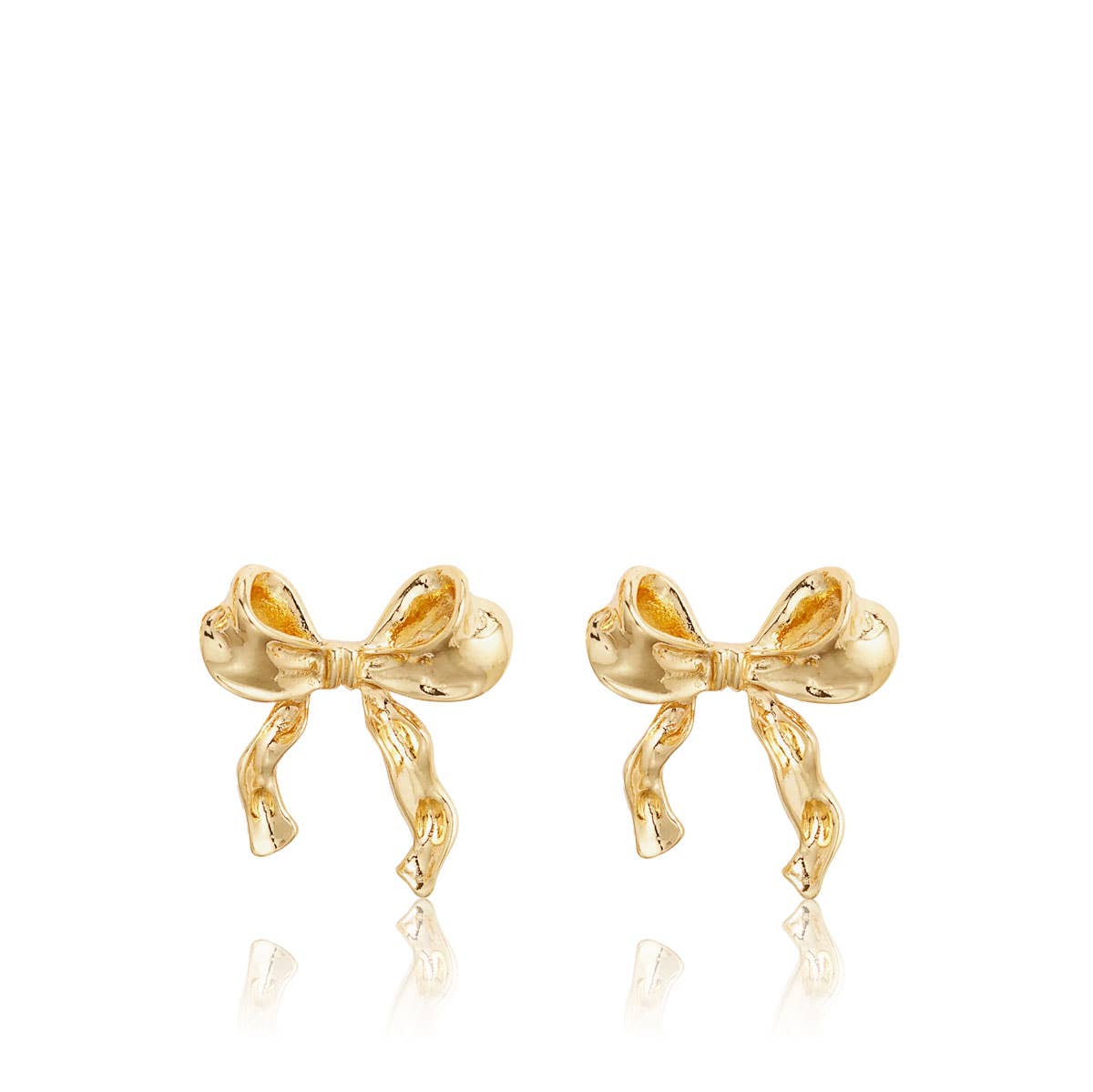 Cute Bow Stud Earrings - Trendy Accessories for Women
