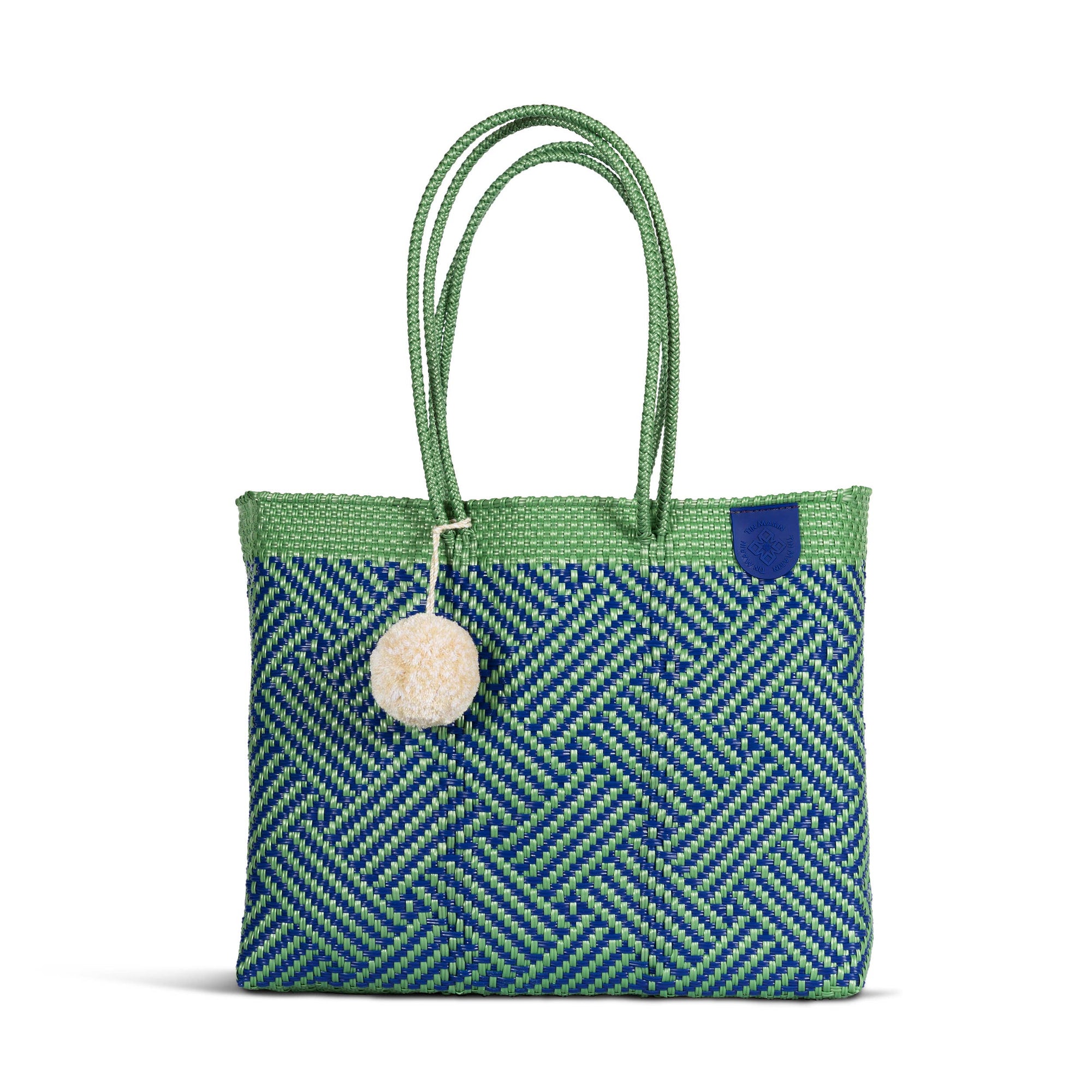 Palmera Woven Plastic Beach Super Tote