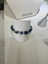 Load image into Gallery viewer, Bracelet Sodalite &amp; Hematite Blue
