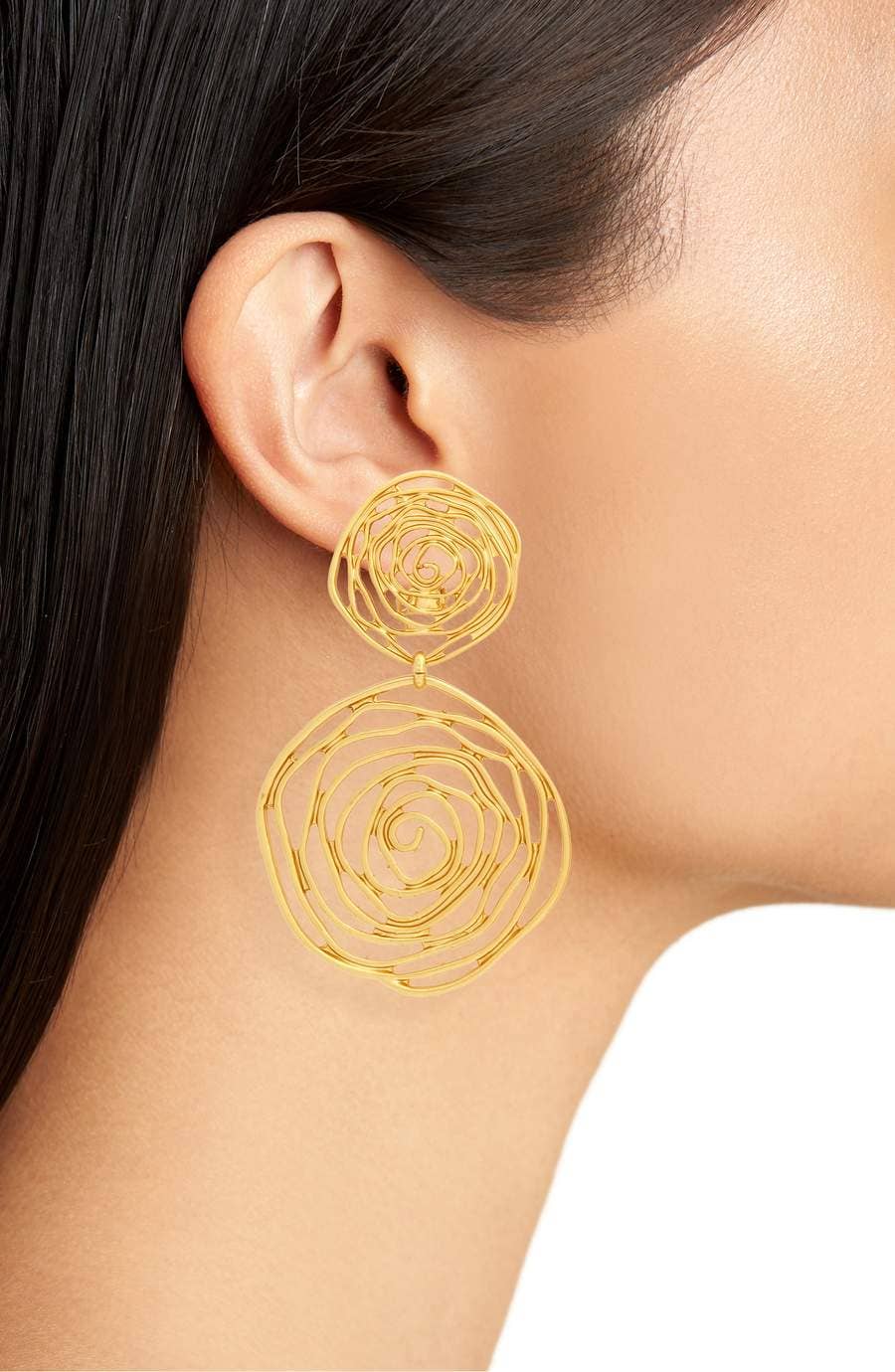 Floral Statement Earrings: Bold & Beautiful Accessory