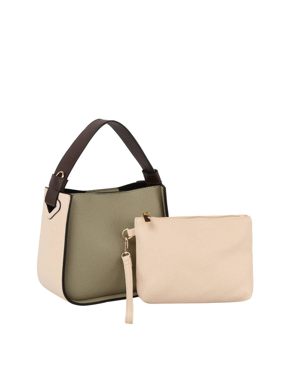 Multicolor Tote Bag and Purse Set