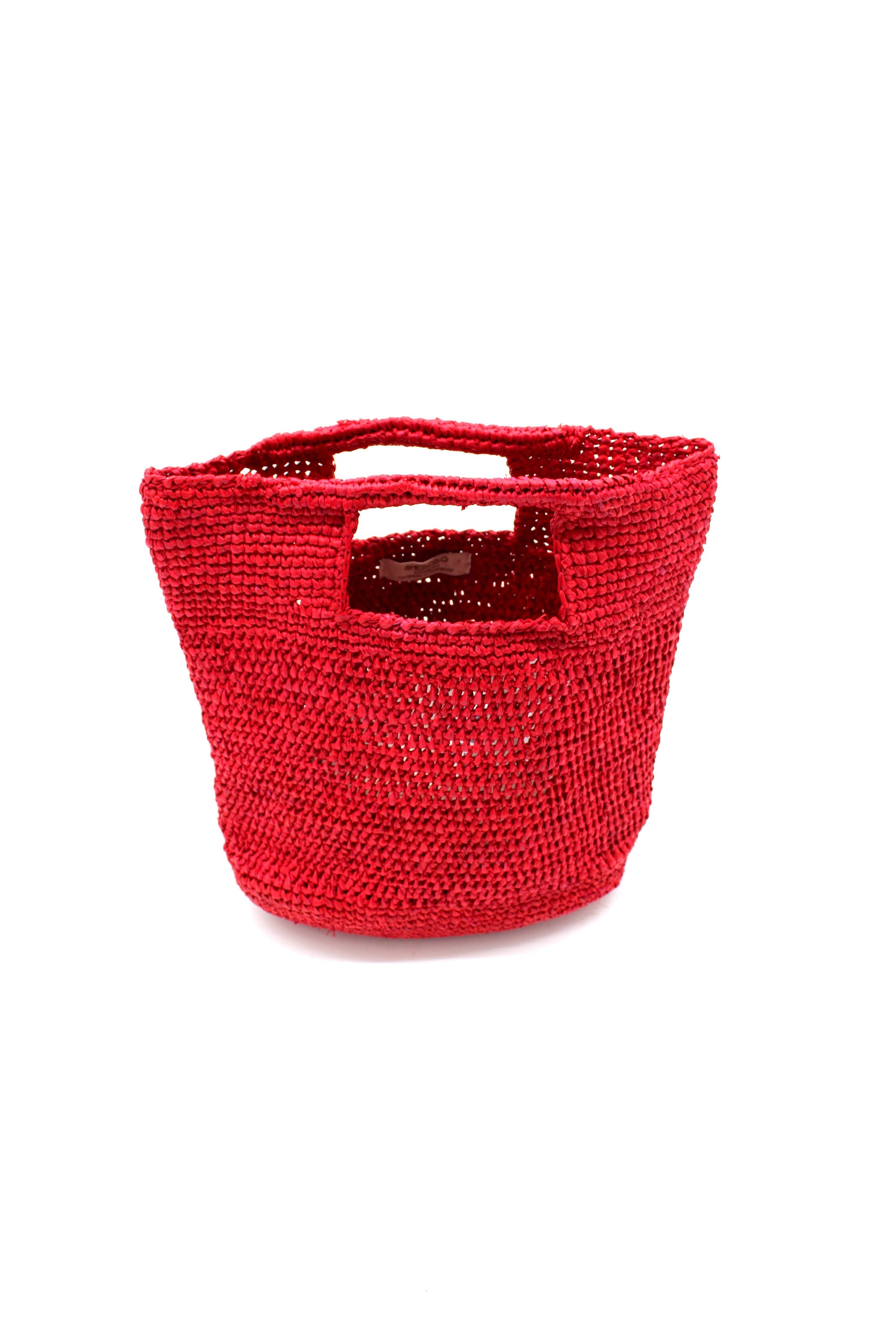 Mini ConCon Crochet Petite Straw Basket