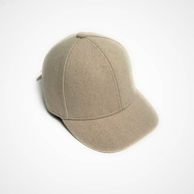 Wool Blend Jocky Cap