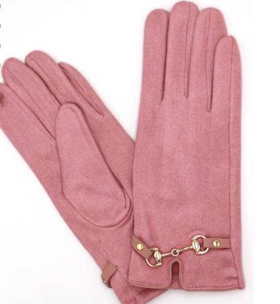 One Size Jewel Touch Screen Gloves