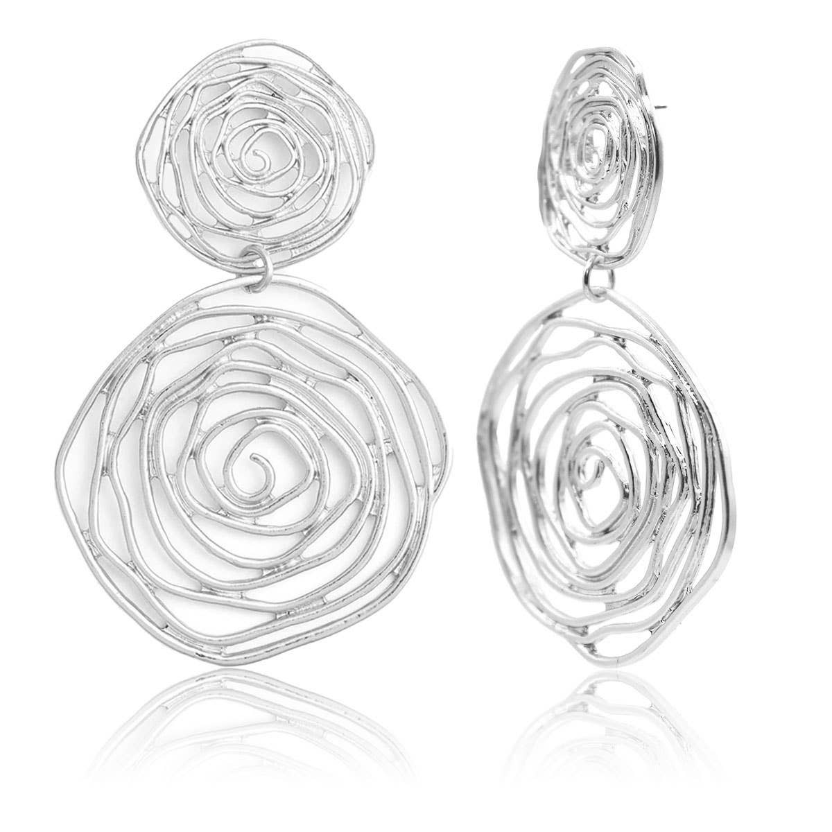 Floral Statement Earrings: Bold & Beautiful Accessory