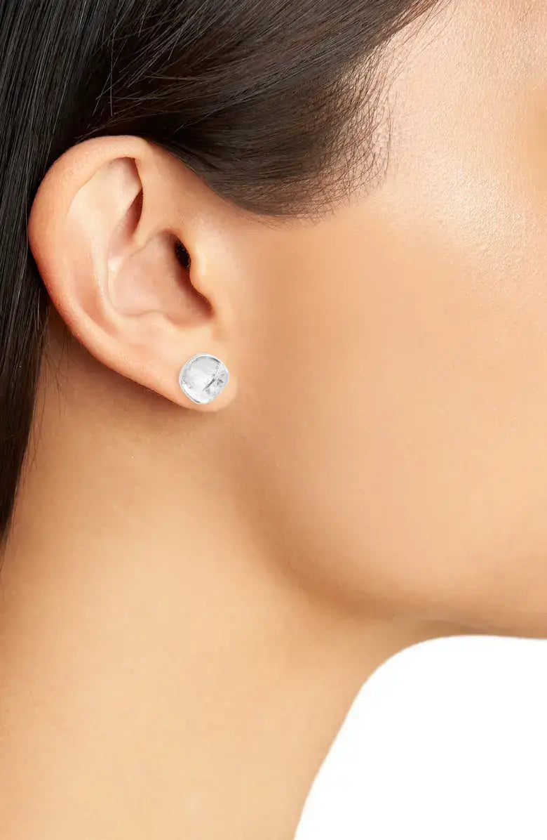 Minimalist Small Flat Stud Earrings for Everyday Elegance