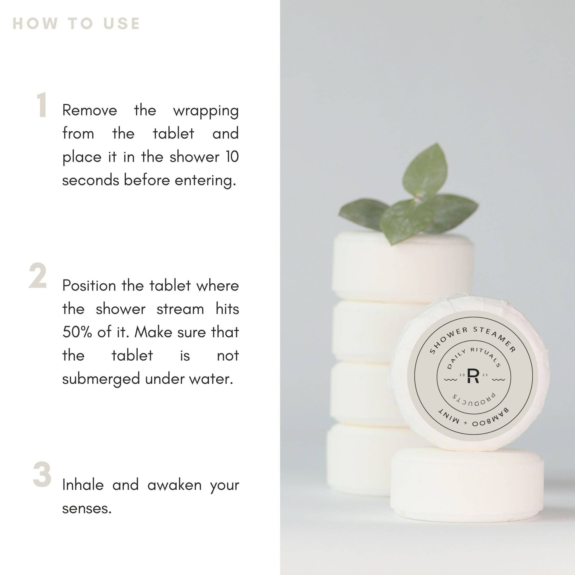 Shower Steamer - Single Tablet