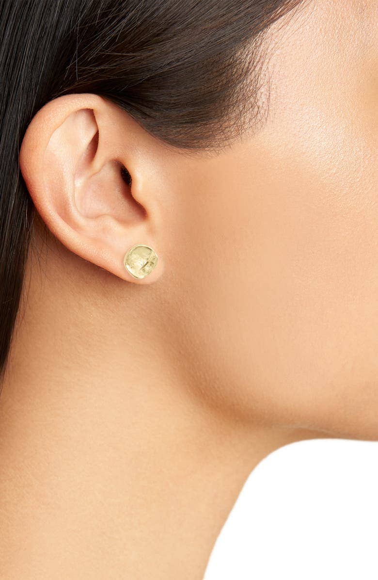 Minimalist Small Flat Stud Earrings for Everyday Elegance
