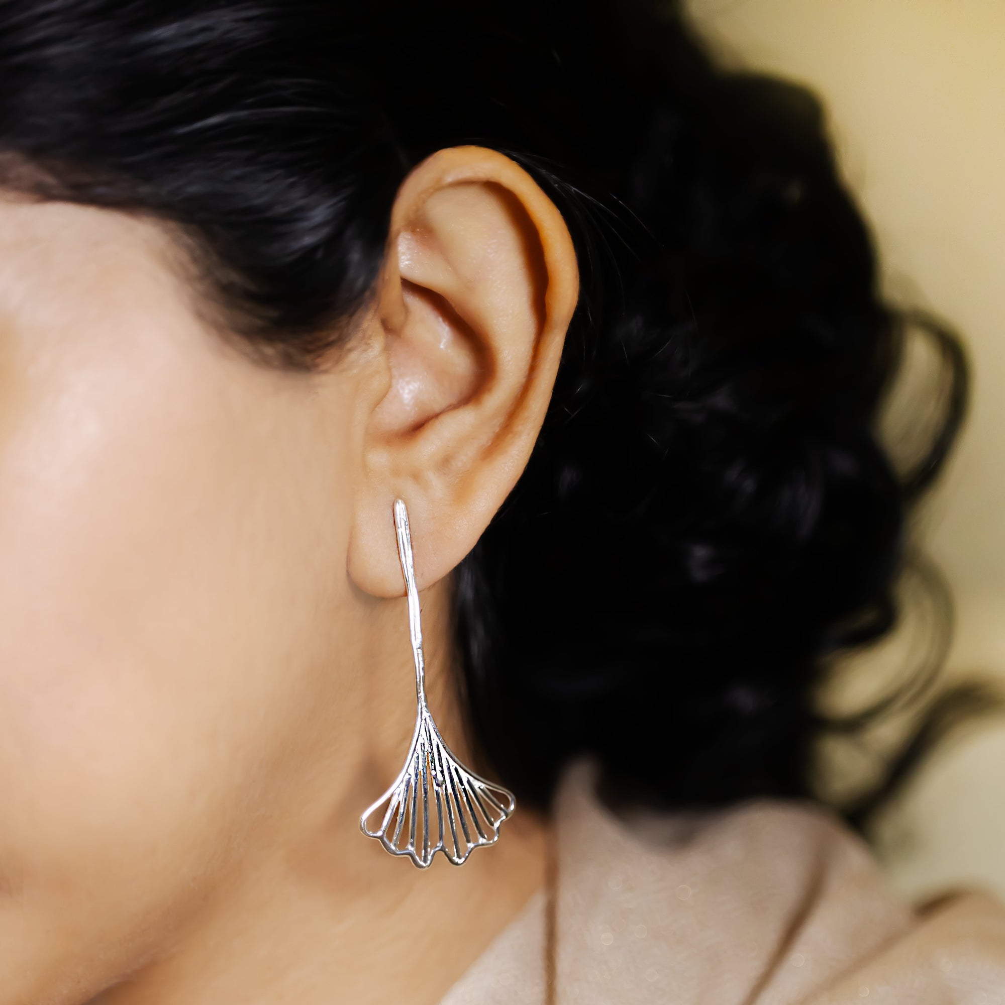 Graceful Gingko Earrings