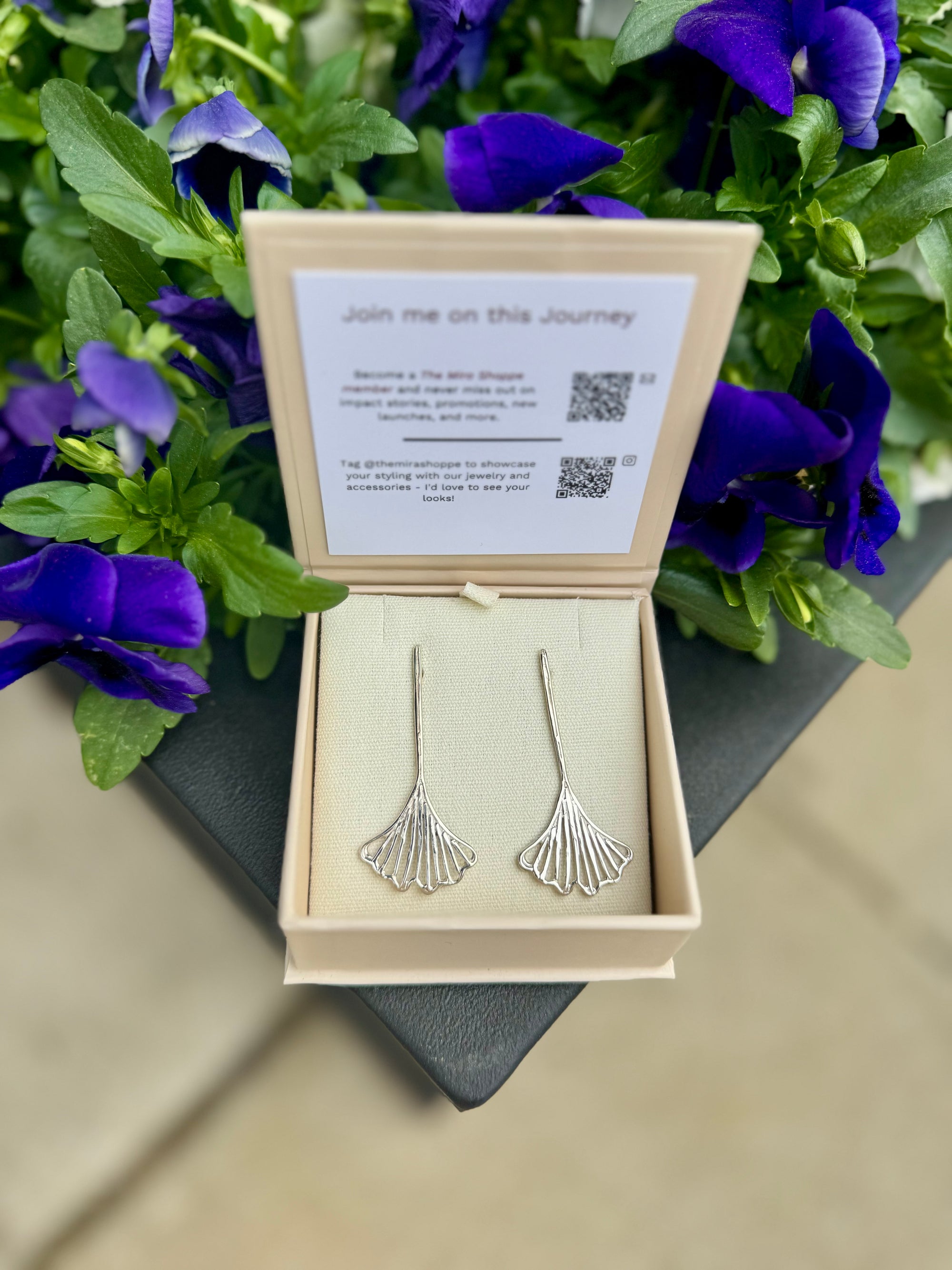 Graceful Gingko Earrings
