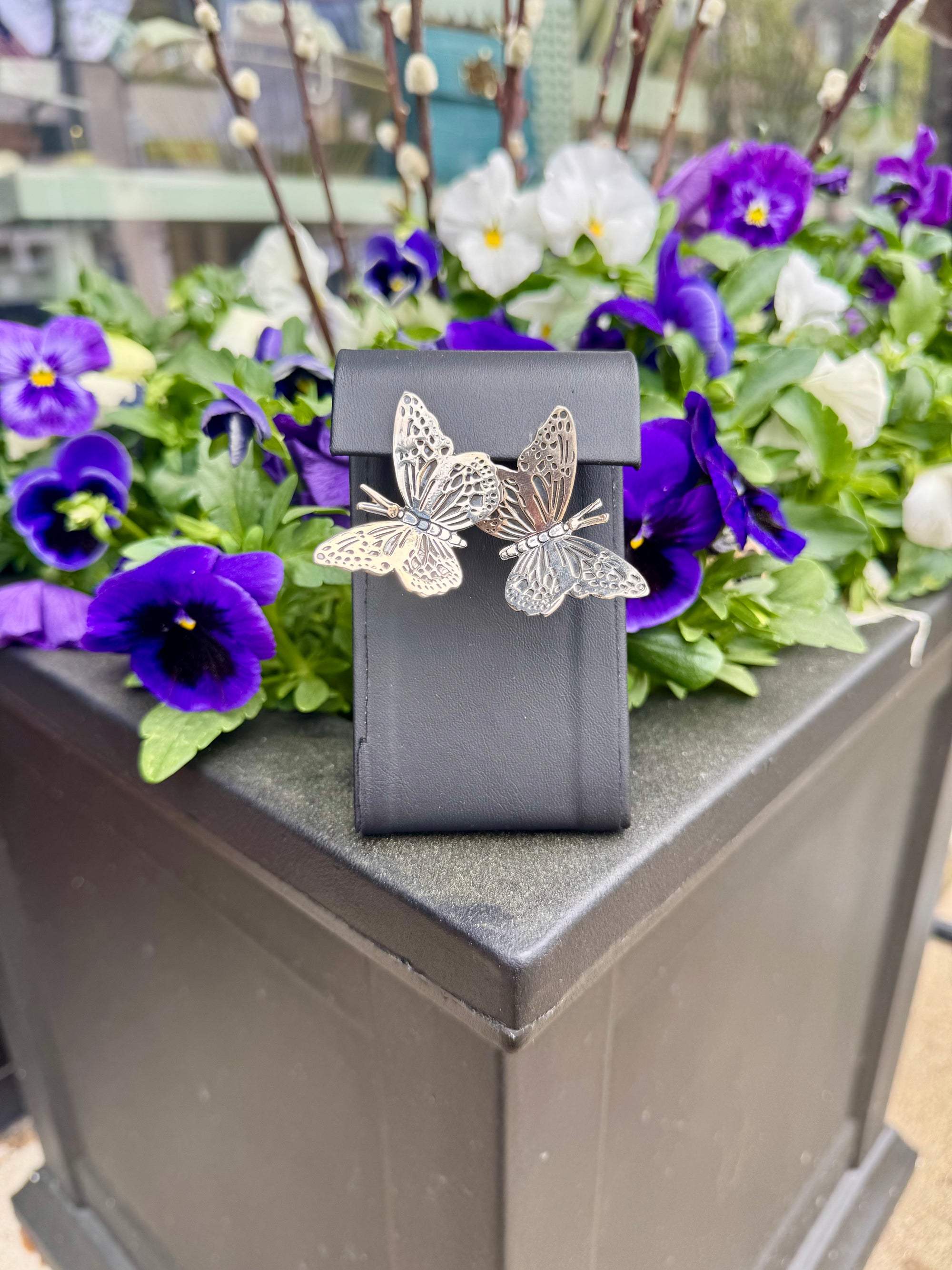 Butterfly Statement Earrings