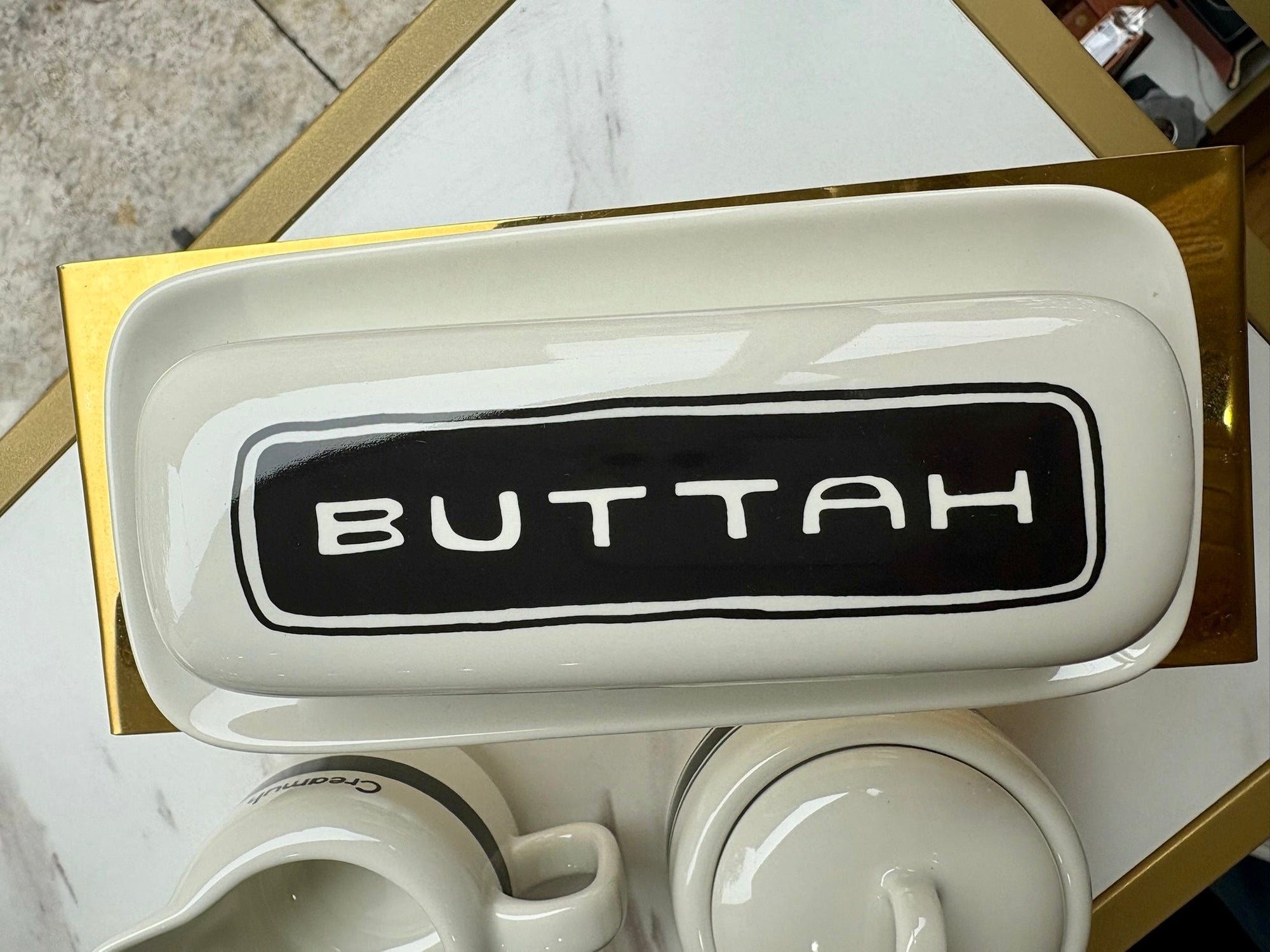 Brooklynese - Buttah Dish (7.8")