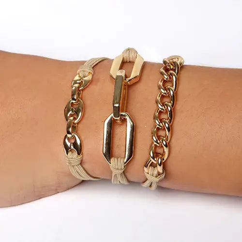 Bracelet Hair Ties - Set of 3