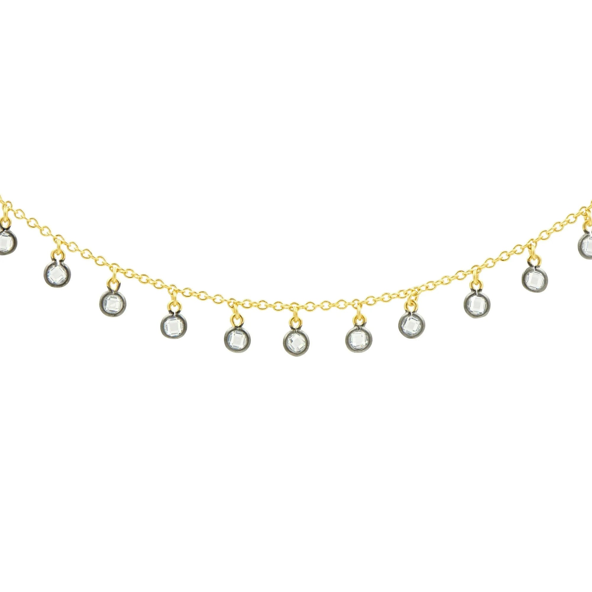 My Daughters Keep Stealing This Bezel Drop - 14K Gold Finish