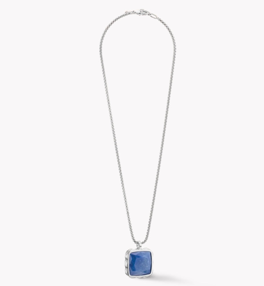 Amulet Spikes Square Necklace