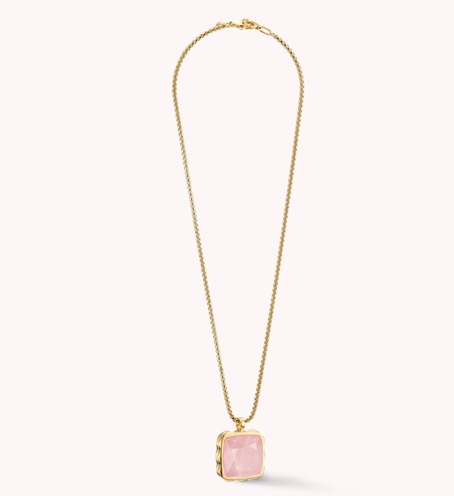 Amulet Spikes Square Necklace