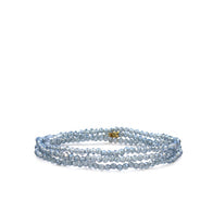 Mini Crystal Disc Beaded Stretch Bracelet