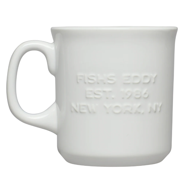 Fishs Eddy EST 1986 Mug (16oz)