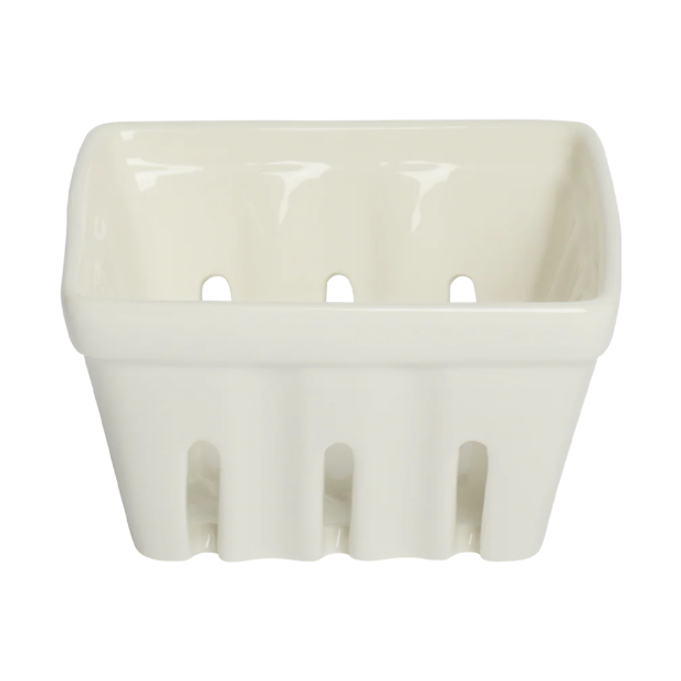 Farmers Market - Berry Basket - White
