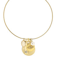 Kora Charm Necklace with Multi Charms