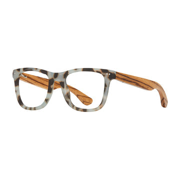Alden Blue Light Readers - Tortoise/Zebra Wood