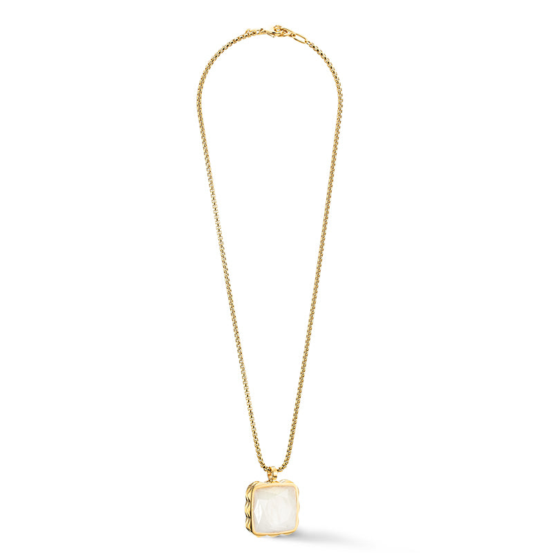 Amulet Spikes Square Necklace