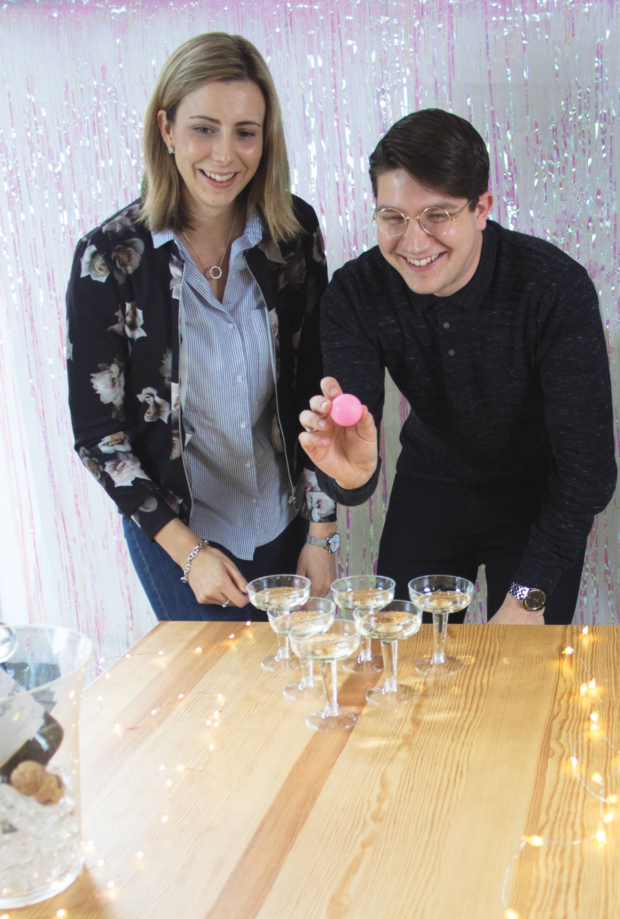 Prosecco Pong Party Game