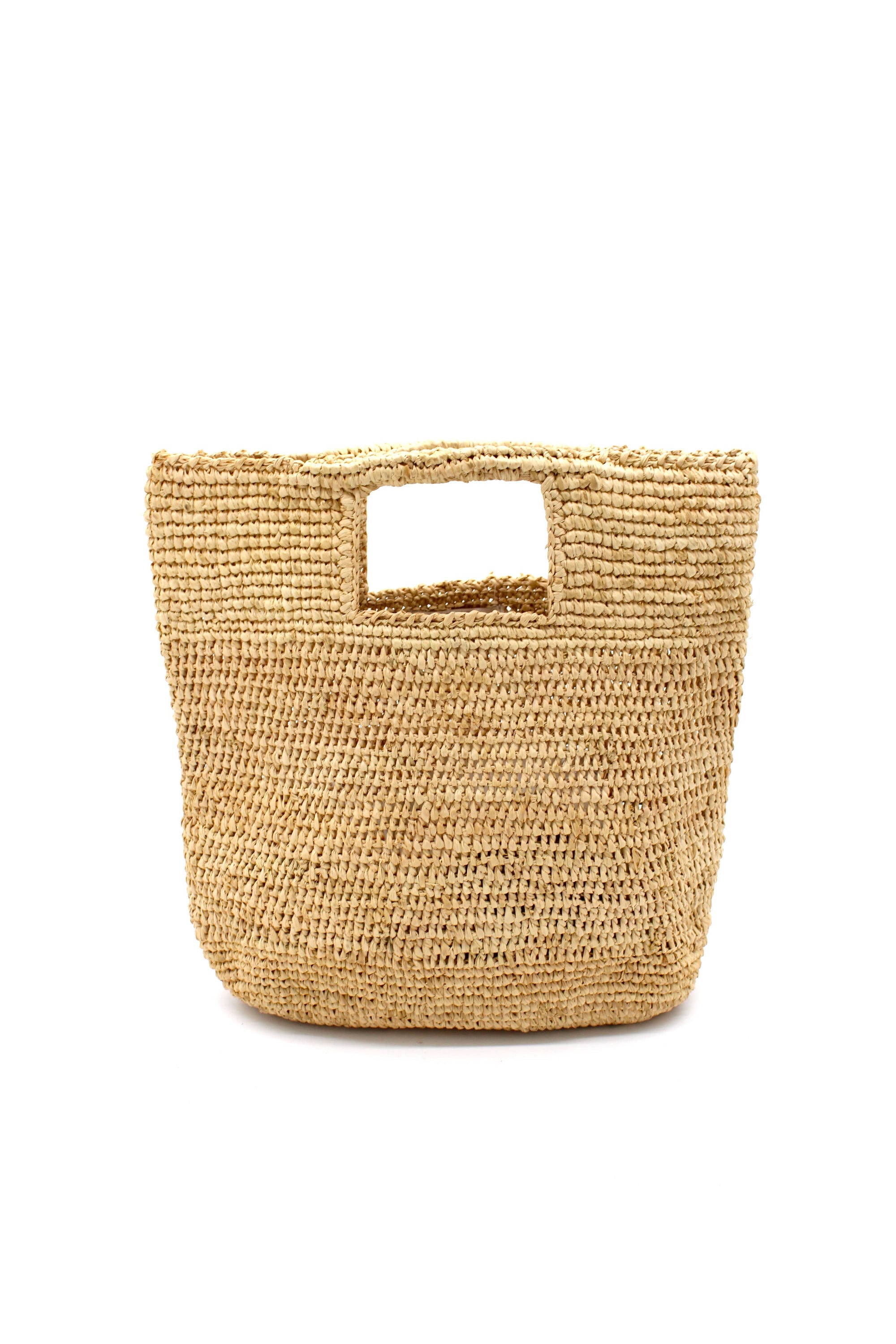 Mini ConCon Crochet Petite Straw Basket