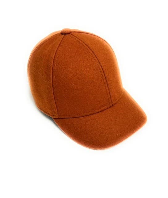 Wool Blend Jocky Cap