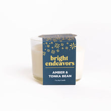 Load image into Gallery viewer, Amber &amp; Tonka Bean Soy Candle
