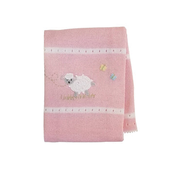 Lamb Baby Blanket