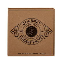 Load image into Gallery viewer, Gourmet Cheese Knives Book Box
