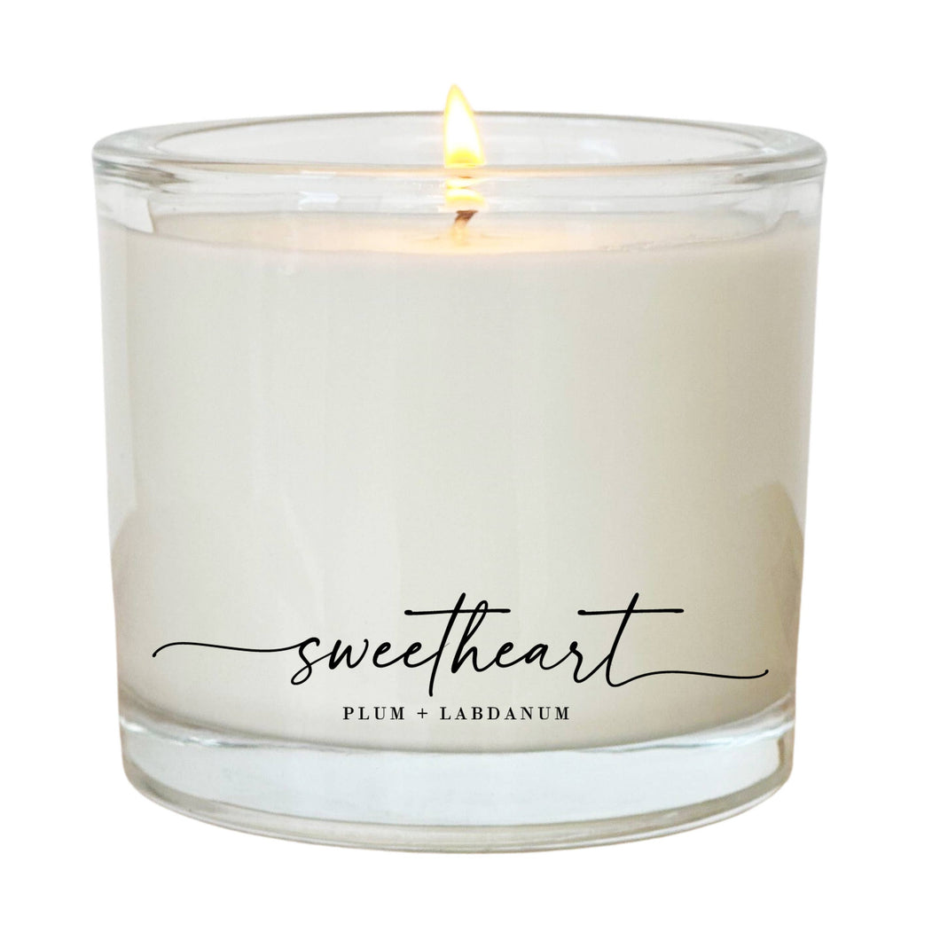 Sweeheart | Plum + Labdanum Coconut Wax Candle
