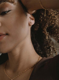 Curb Chain Earring
