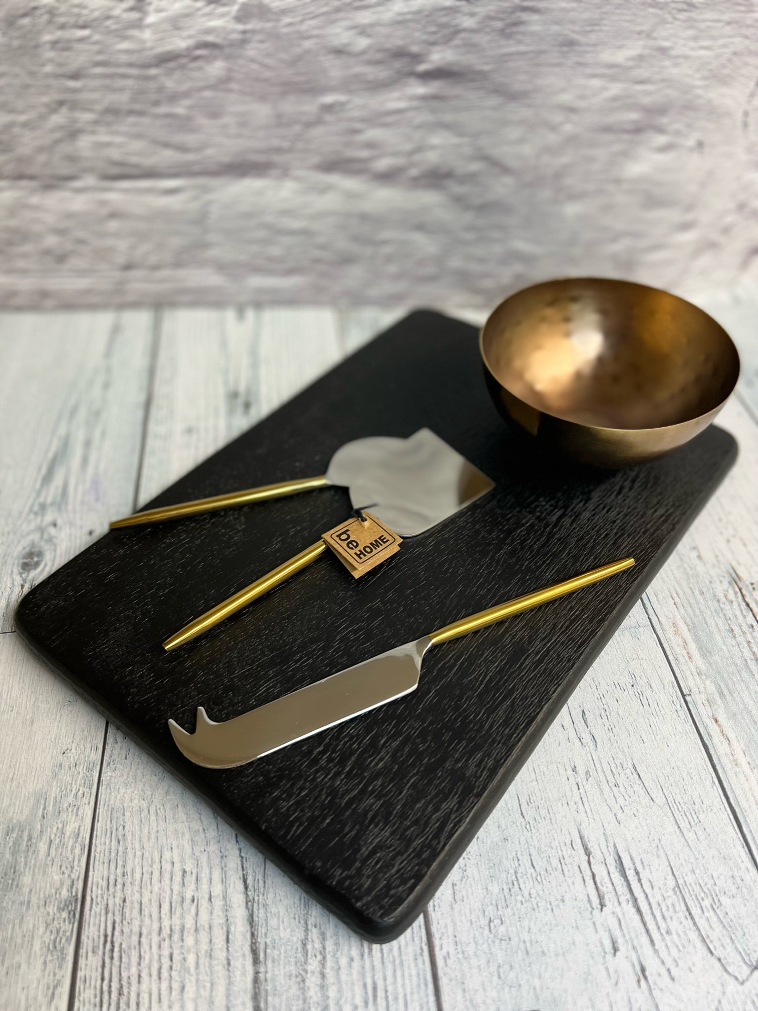 Arendal Mini Rectangular Board (Black Mango Wood)