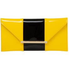 Load image into Gallery viewer, Patent Leather Envelope Candy Clutch
