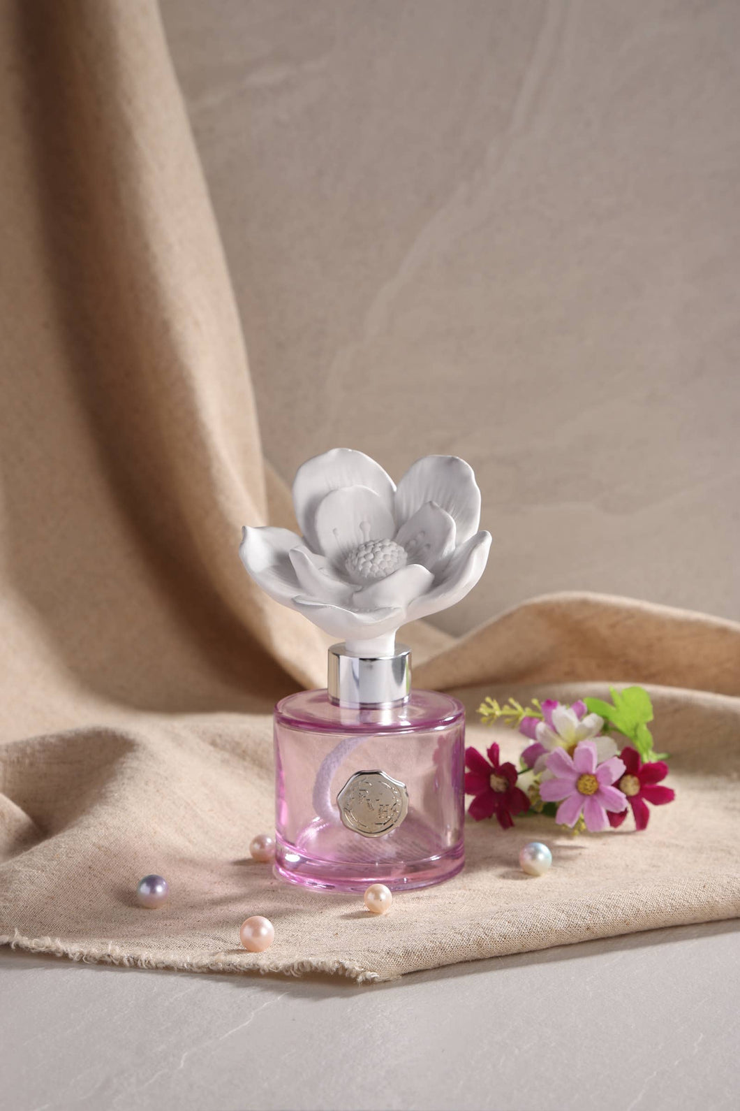 Lilac Magnolia Flower Diffuser Gift Set - Elegant Peony