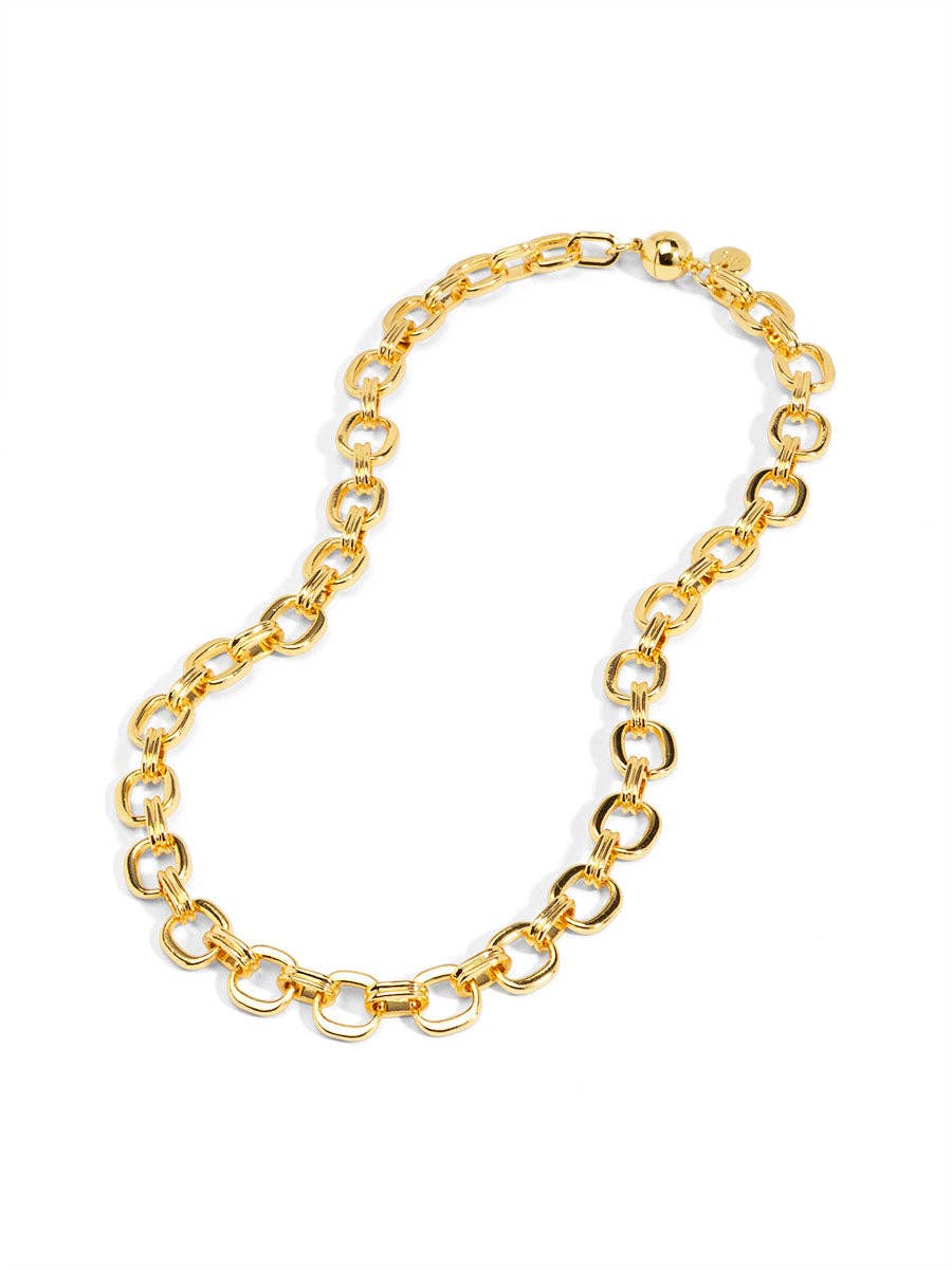 Square Link Magnet Necklace
