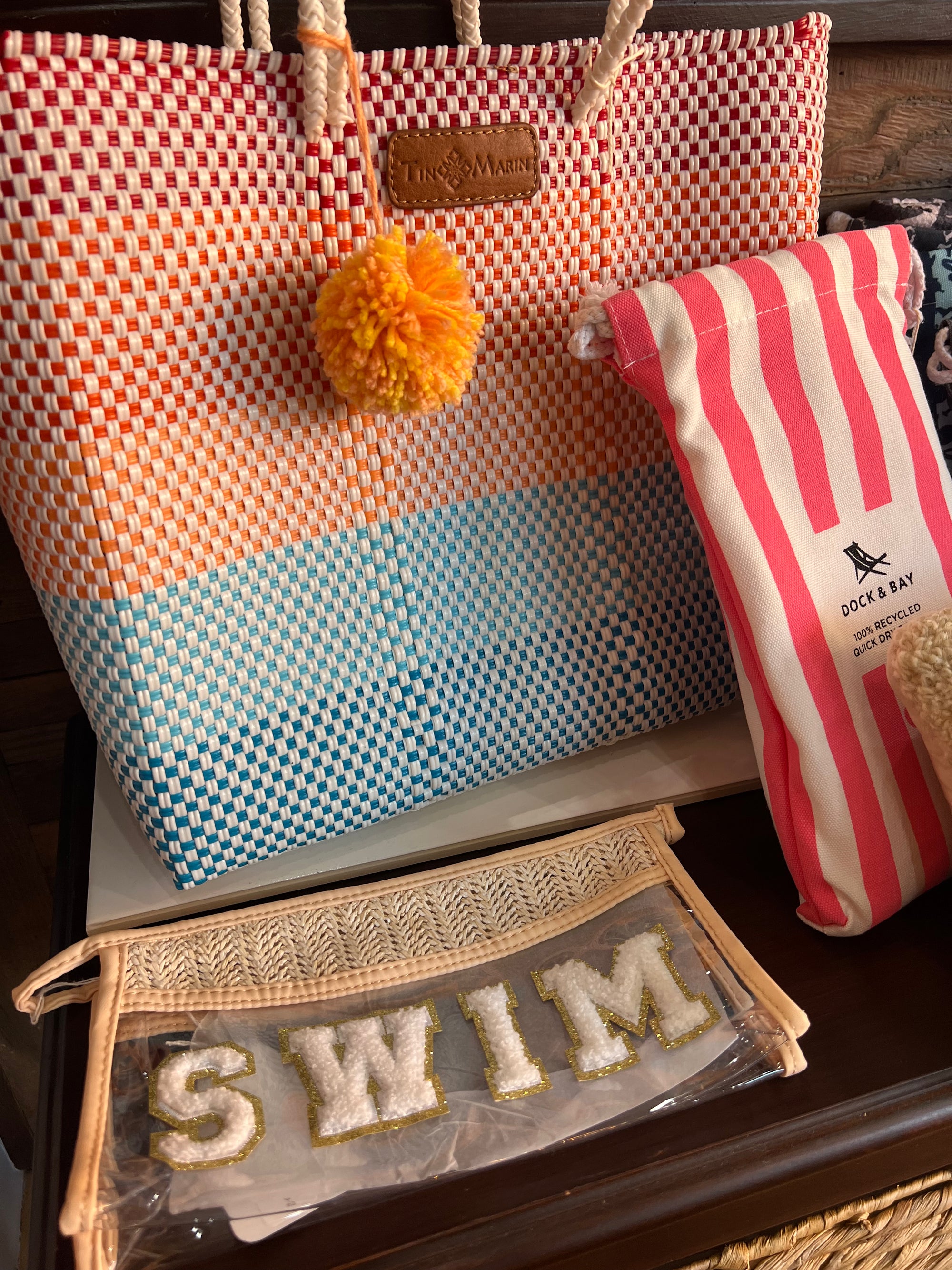 Sunrise Woven Tote