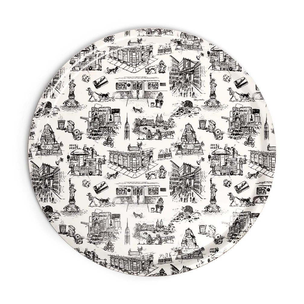 NYC Toile Tray