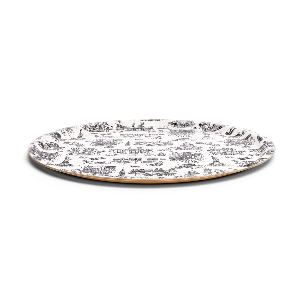 NYC Toile Tray