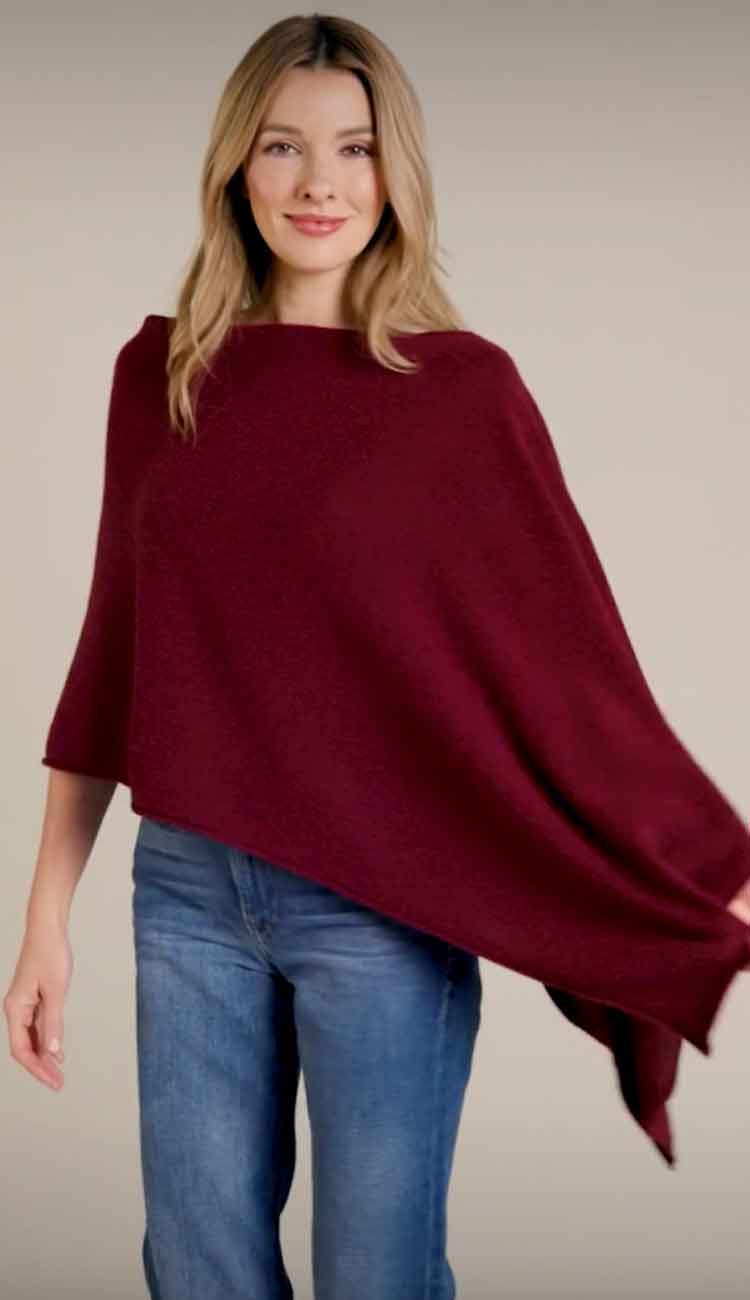 Cashmere Poncho