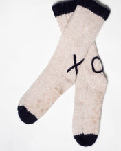 Load image into Gallery viewer, Sailor Love Knit XO Slipper Socks
