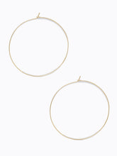 Load image into Gallery viewer, Luxe Hoops - 2.5” Gold-Filled
