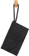 Load image into Gallery viewer, Portia Jute Clutch Wristlet
