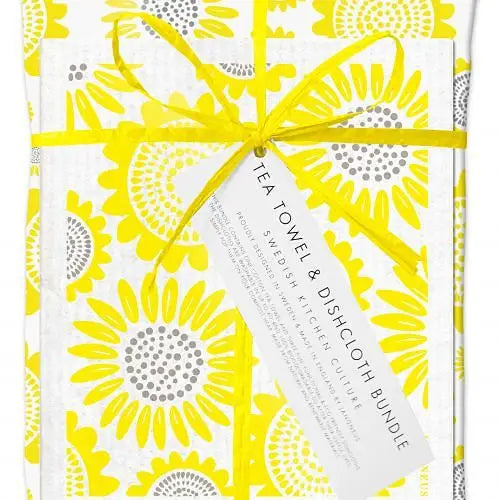 Bundle - Matching Dishcloths and Tea Towel